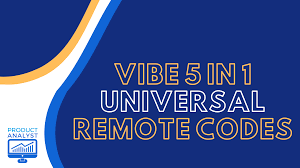 vibe universal remote codes