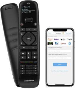 Updated SofaBaton U1 Universal Remote with OLED Display and Smartphone APP, All in One Universal Remote Control for up to 15 Entertainment Devices, Compatible with Smart TVs/DVD/STB/Projector so on
