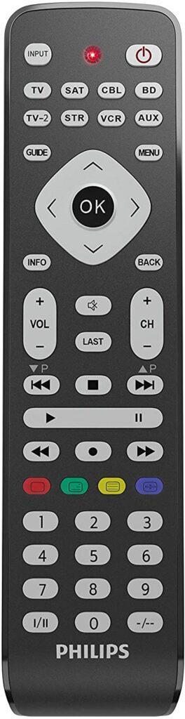 Philips Universal Remote Control for TV, Replacement for Samsung Apple TV Sony Roku LG Vizio DVD and All Other Brands TV LED and Smart TV 8-1