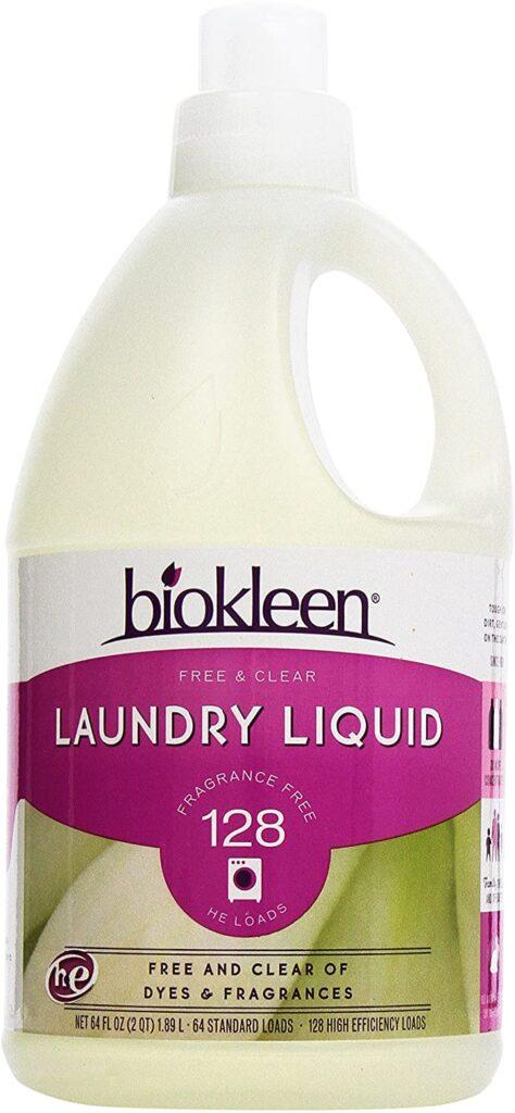 biokleen, Laundry Liquid, Free & Clear, 64 oz