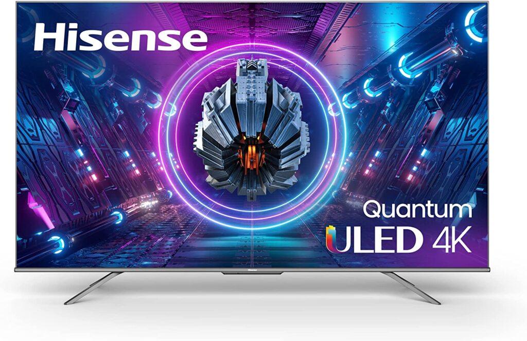 Hisense ULED Premium 75-Inch U7G Quantum Dot QLED Series Android 4K Smart TV with Alexa Compatibility (75U7G, 2021 Model)