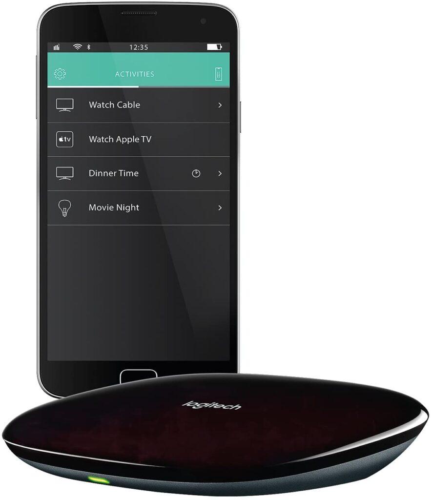  Logitech Harmony Hub for Control of 8 Home Entertainment Devices