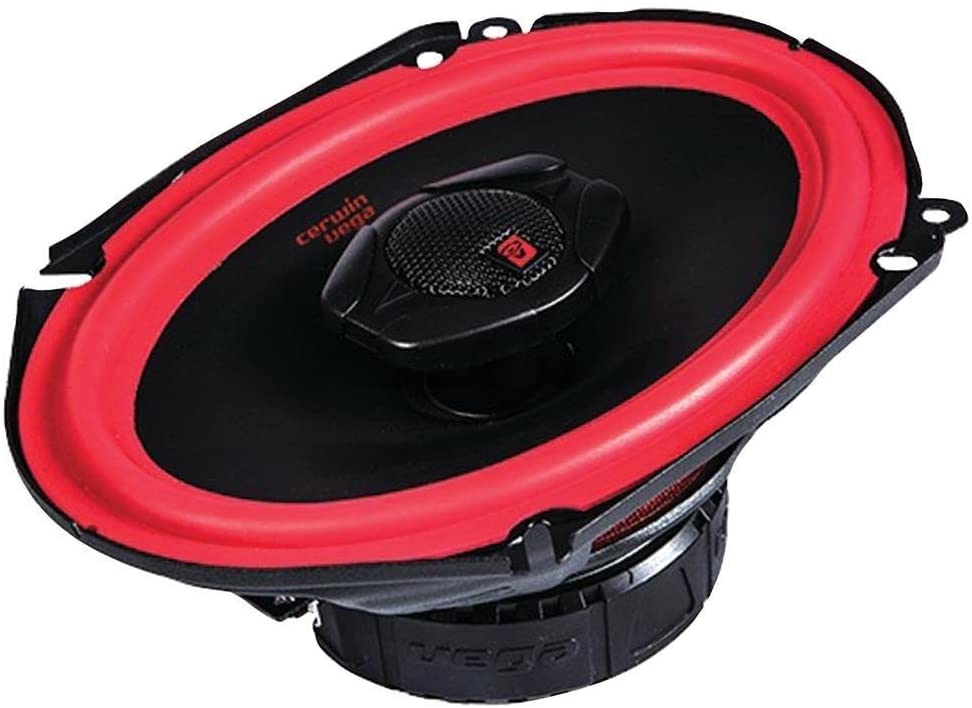 CERWIN VEGA V468 6-Inch x 8-Inch 400 Watts Max/75Watts RMS Power Handling 2-Way Coaxial Speaker Set