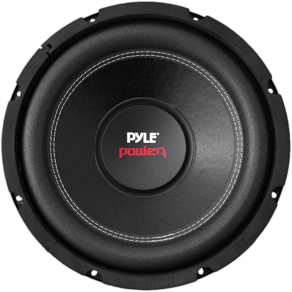 12' Car Audio Speaker Subwoofer - 1600 Watt High Power Bass Surround Sound Stereo Subwoofer Speaker System - Non Press Paper Cone, 90 dB, 40 Ohm, 60 oz Magnet, 2 Inch 4 Layer Voice Coil - Pyle PLPW12D