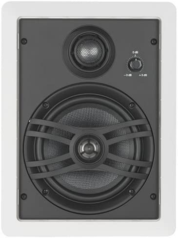 Yamaha NS-IW660 3-Way In-Wall Speaker System for Custom Install, White