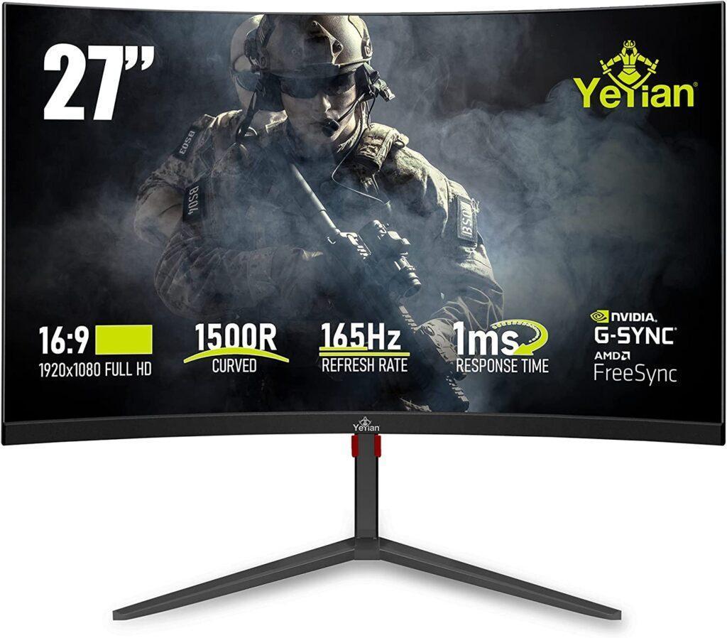 YEYIAN Sigurd 3001 27” Curved PC Gaming Frameless