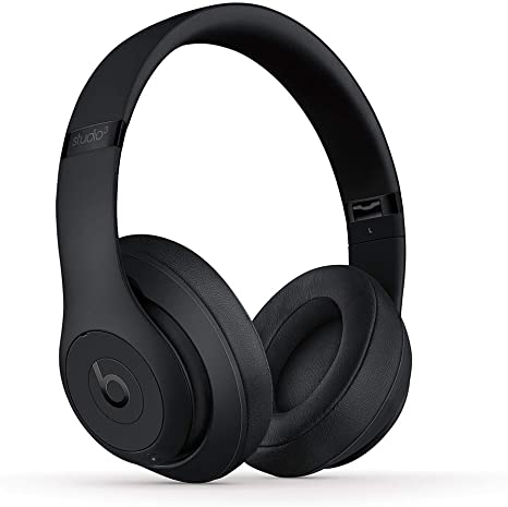 Beats Studio3 Wireless Noise Cancelling Over-Ear Headphones - Apple W1 Headphone Chip, Class 1 Bluetooth, 22 Hours of Listening Time, Built-in Microphone - Matte Black (Latest Model)