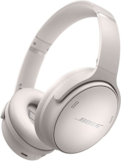 Bose QuietComfort 45 Bluetooth Wireless Noise Cancelling Headphones - White Smoke