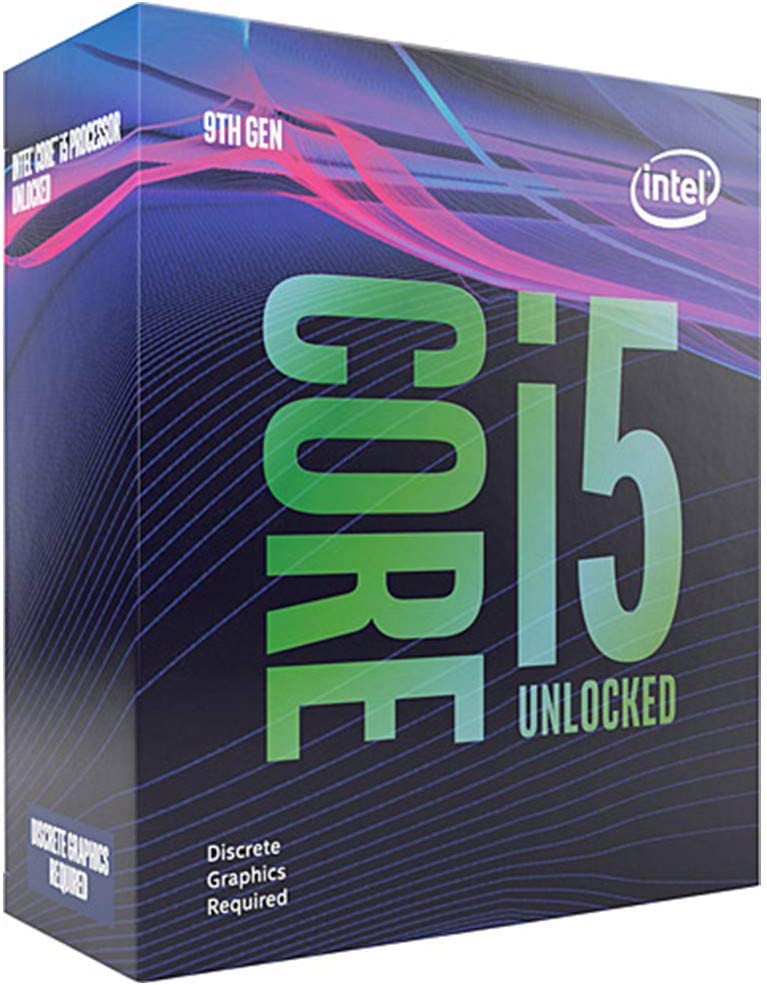 Intel Core i5-9600KF Desktop Processor 6 Cores up to 4.6 GHz Turbo Unlocked Without Processor Graphics LGA1151 300 Series 95W