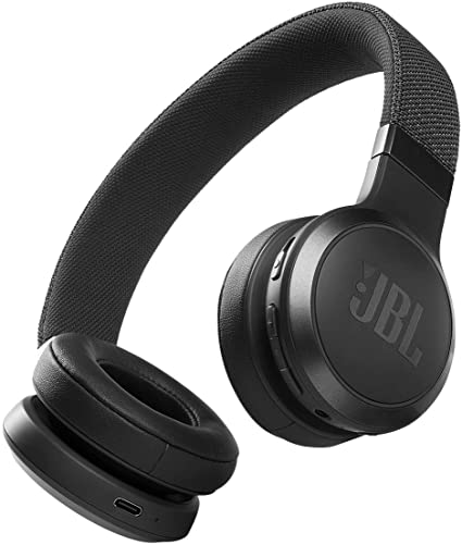 JBL Live 460NC - Wireless On-Ear Noise Cancelling Headphones with Long Battery Life and Voice Assistant Control - Black