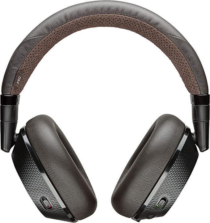 Poly (Plantronics + Polycom) Plantronics BackBeat PRO 2 Headphones - Wireless Noise Cancelling - Black Tan, Black and Tan