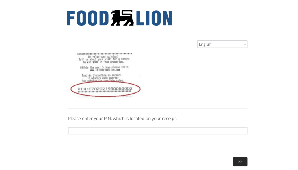 TalktoFoodLion.com – Food Lion Customer Satisfaction Survey (Win $500)