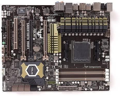 ASUS Sabertooth 990FX AM3+ AMD 990FX SATA 6Gb/s USB 3.0 ATX AMD Motherboard