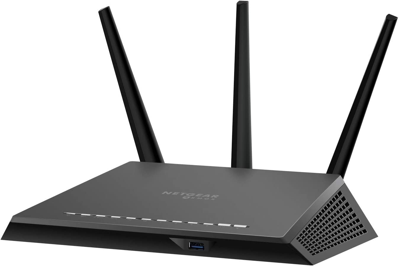 NETGEAR Nighthawk Smart WiFi Router (RS400) - AC2300 Wireless Speed (up to 2300 Mbps) | Up to 2000 sq ft Coverage & 35 Devices | 4 x 1G Ethernet and 2 USB Ports | Includes 3 Years of Armor Security