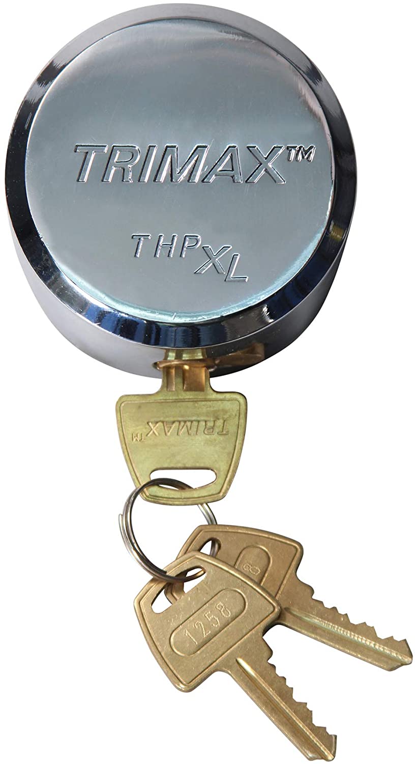 Trimax THPXL Hockey Puck Internal Shackle Trailer Door Lock - Rekeyable