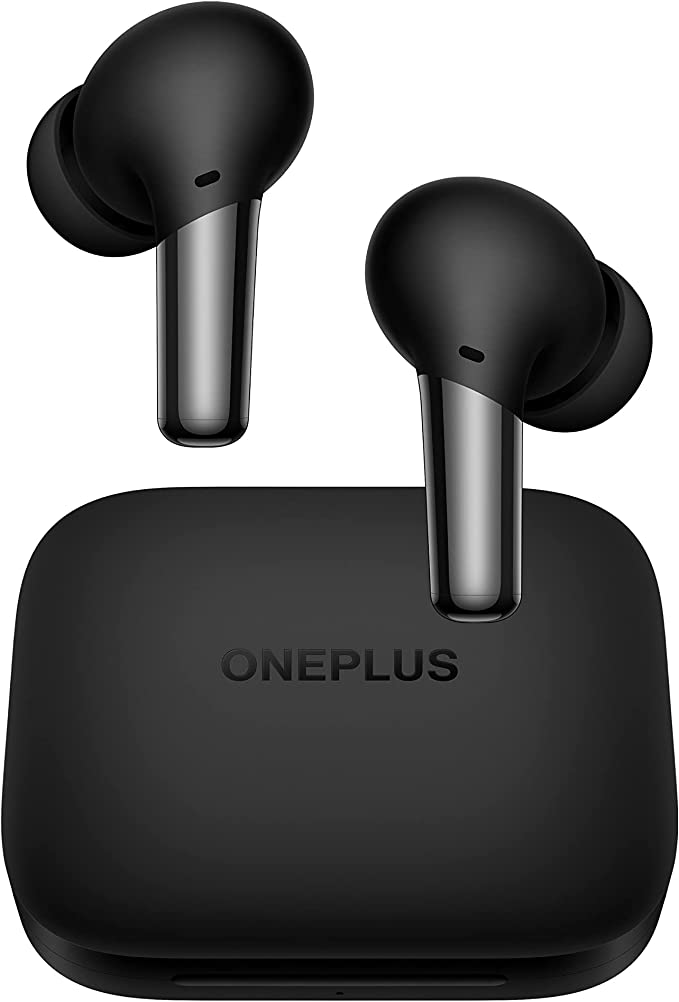 OnePlus Buds Pro Wireless Earbuds| with Charging Case |IP55 | Smart Adaptive Noise Cancellation Sound | Matte Black,E503A