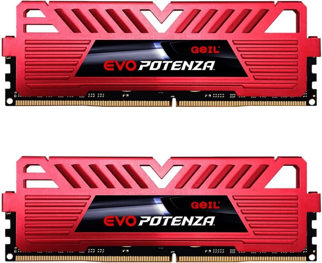 GeIL 32GB (2 x 16GB) EVO Potenza DDR4 PC4-24000 3000 MHz 288-Pin Desktop Memory Model GPR432GB3000C16ADC