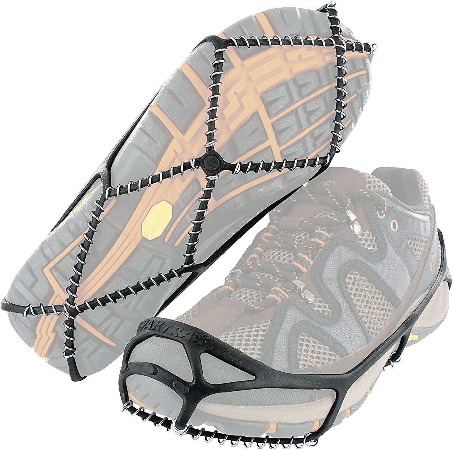 Walk Traction Cleats for Walking on Ice and Snow, Ice Cleats for Shoes and Boots, Crampons for Hiking Boots