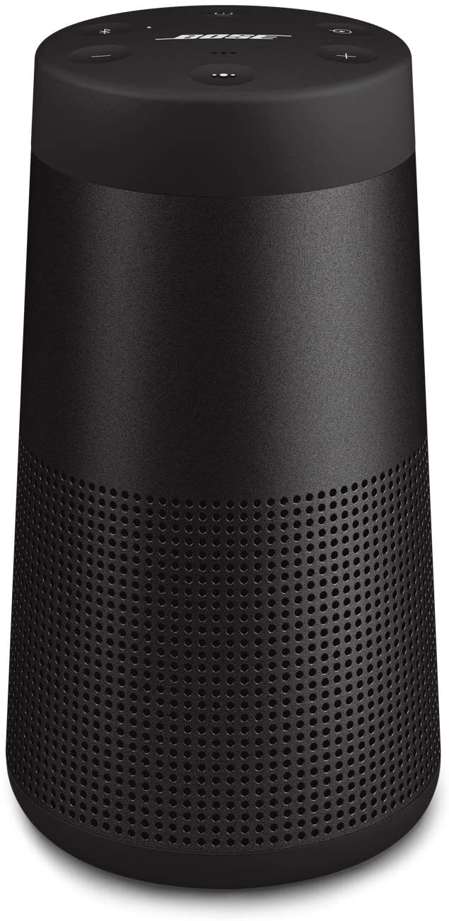 Bose SoundLink Revolve (Series II) Portable Bluetooth Speaker – Wireless Water-Resistant Speaker with 360° Sound, Black