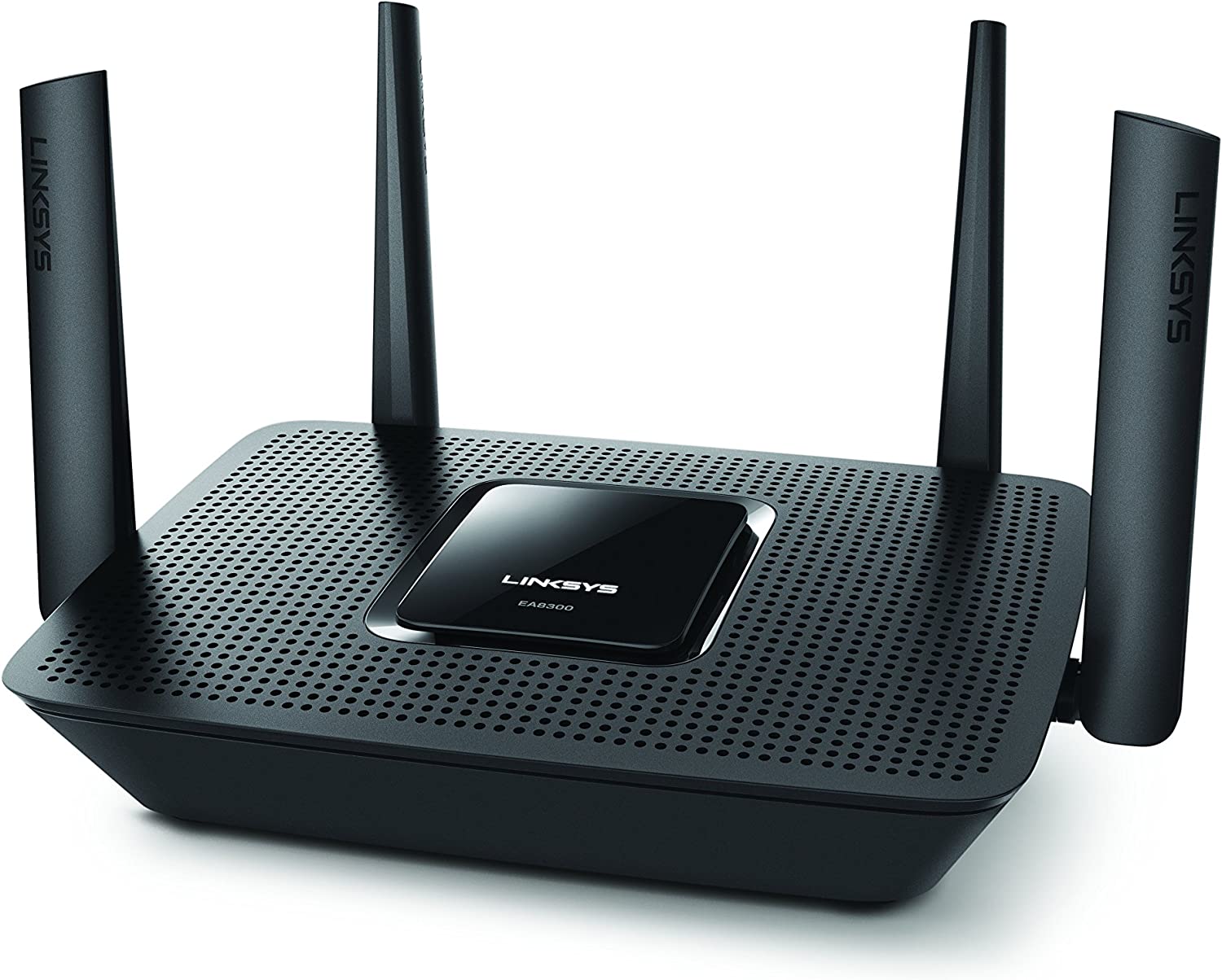 Linksys EA8300 Max-Stream: AC2200 Tri-Band Wi-Fi Router for Wireless Home Network, Uninterrupted Gaming and Streaming, MU-MIMO (Black)