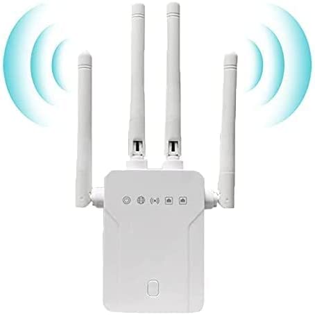 Gedone WiFi Extender，WiFi Repeater, up to 6500 sq.ft, Newest Generation 2022 Wireless Internet Repeater Wi-Fi Booster and Signal Amplifier with Ethernet Port, 1-Key Setup, 5 Working Modes…