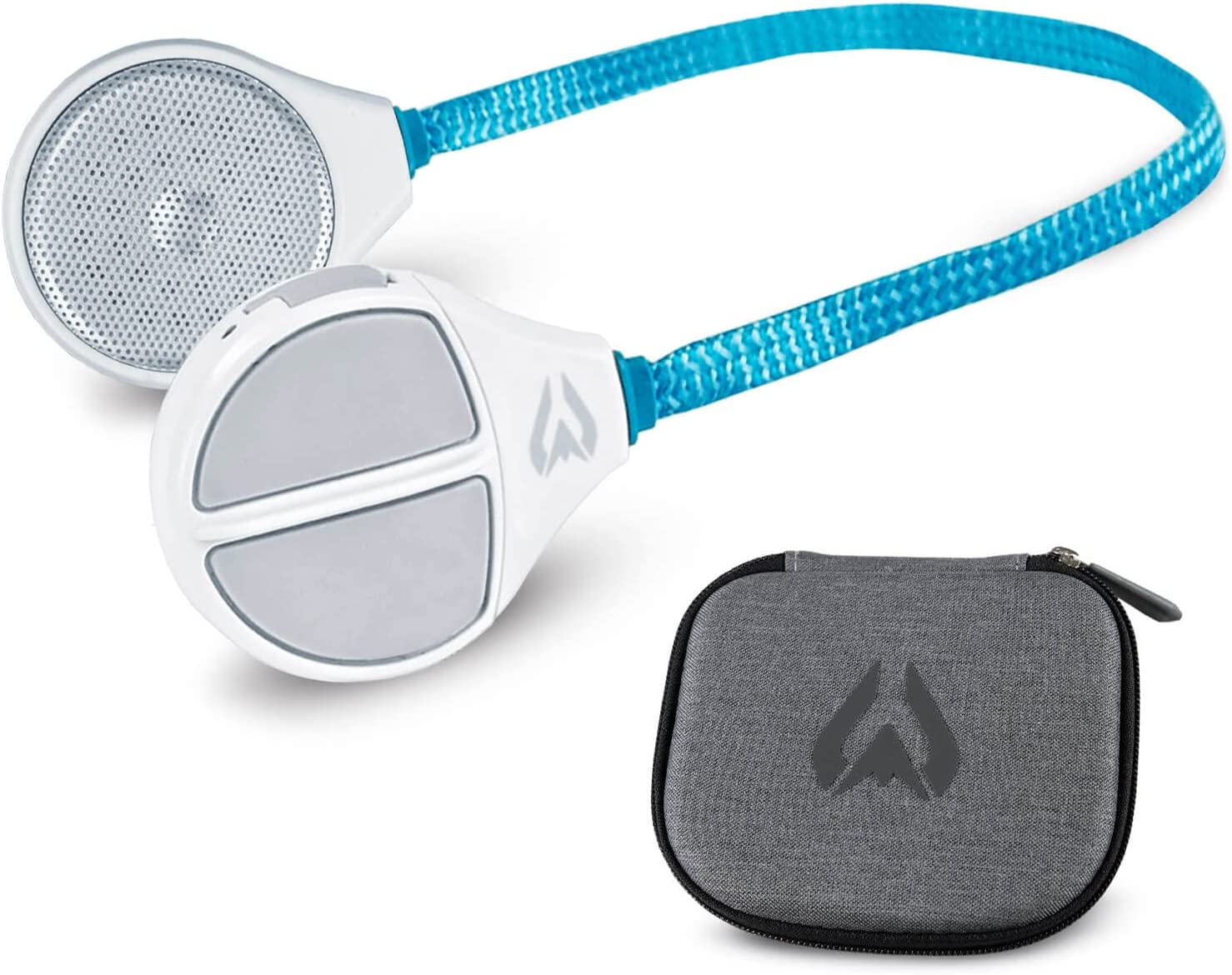 Wildhorn Alta Wireless Bluetooth Helmet Drop in Headphones- HD Speakers Compatible Any Audio Ready Ski/Snowboard Helmet - 3 Button Glove Friendly Controls Microphone for Hands Free Calls, White/Blue