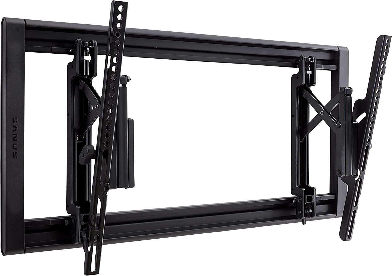 Sanus Advanced Tilt 4D Premium TV Wall Mount Bracket For Most 42"- 90" Flat Screen TVs - Universal Low Profile Tilting TV Mount. Fits 16",18",24" Studs-Max Weight 150 lbs & Max VESA 600 x 400mm - VLT7