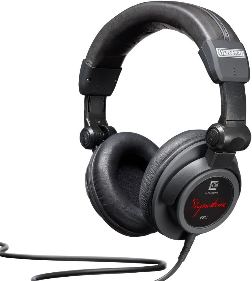 Ultrasone Signature Pro S-Logic Plus Surround Sound Professional Closed-back Headphones with Hard-Sided Carrying Case