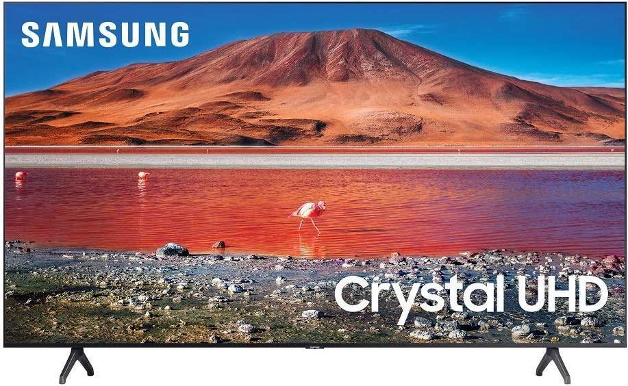 Samsung 75-inch TU-7000 Series Class Smart TV | Crystal UHD - 4K HDR - with Alexa Built-in | UN75TU7000FXZA, 2020 Model