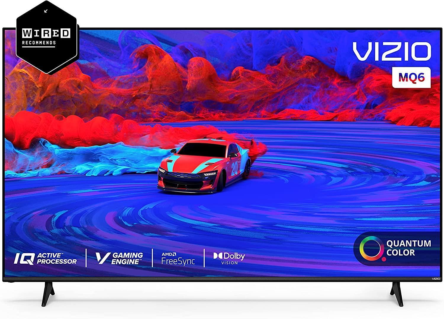 VIZIO 75-Inch M-Series 4K QLED HDR Smart TV with Voice Remote, Dolby Vision, HDR10+, Alexa Compatibility, VRR with AMD FreeSync, M75Q6-J03, 2022 Model