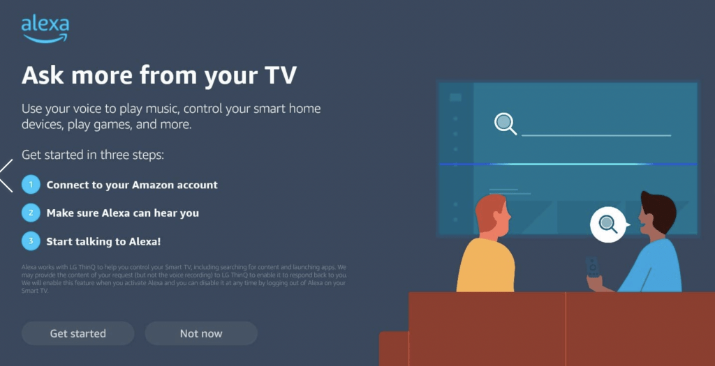 How to set up Alexa Built-in on LG TVs