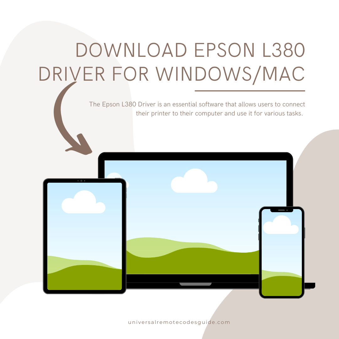 Epson L380 driver free download windows mac