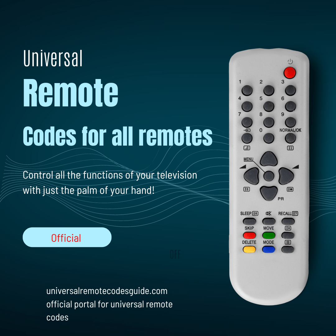 Latest working universal remote codes