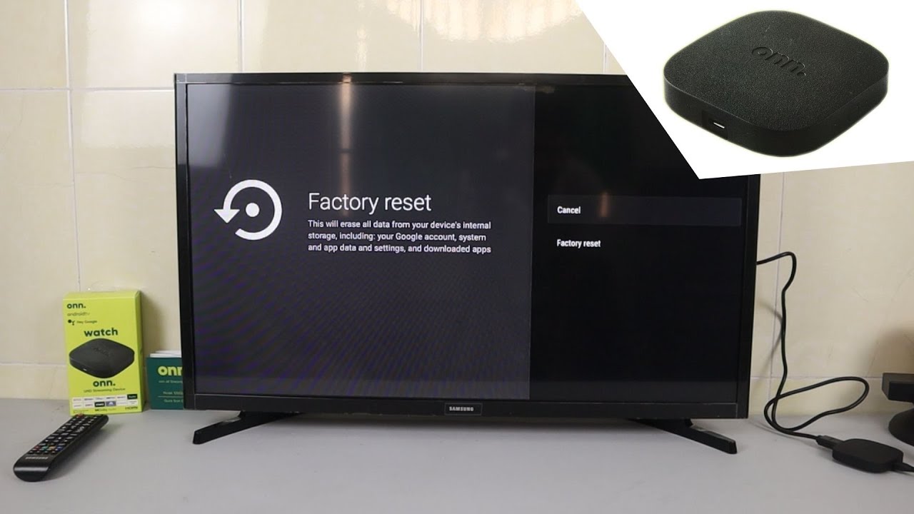 How to Reset Onn TV with full guide